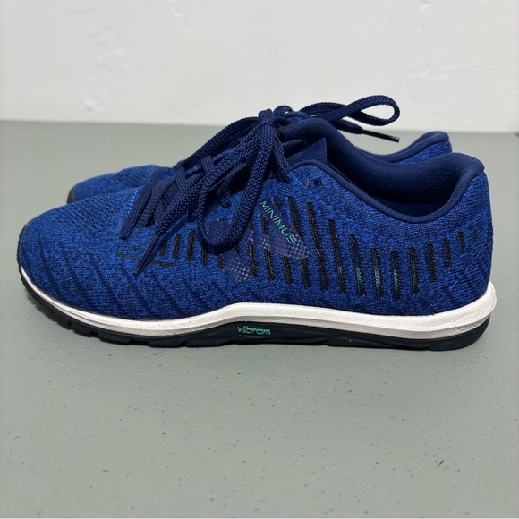 Women's New Balance Minimus Cross Training Blue Knit Zero Drop Running 7.5 - Picture 4 of 10